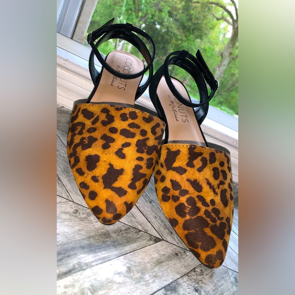 Coconuts By Matisse Leopard Print Pointed Toe, An… - image 3